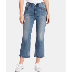 William Rast Cropped Flared Jeans